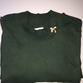 Mock Turtleneck with Shamrock Green (Medium Only)