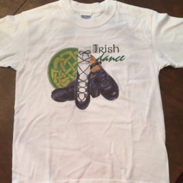 T-Shirt White Childrens Irish Dance