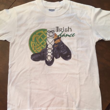 T-Shirt White Childrens Irish Dance