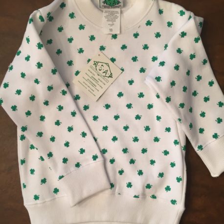 baby-sweatshirt-white-with-shamrocks