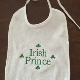 Bib “Irish Prince”