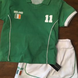 Children’s Athletic Shirt and Shorts Set (Size 2-3 and 12-14 Only)