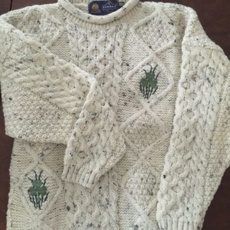 childrens-roll-neck-sweater-with-shamrock