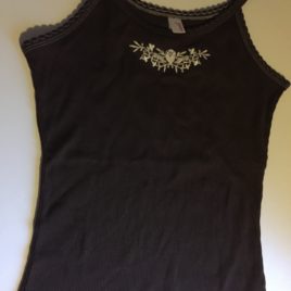 Ladies Claddagh Tank Top – Brown