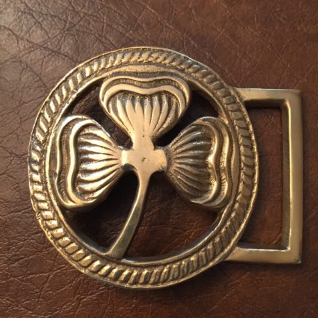 shamrock-belt-buckle