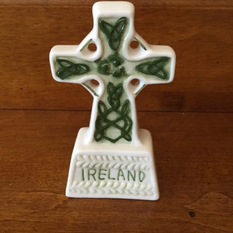 standing-white-and-green-celtic-cross