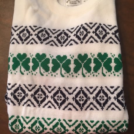 sweater-white-with-shamrocks-and-diamonds-adult-large-only