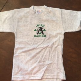 T-Shirt Gray Childs size Irish Dancer