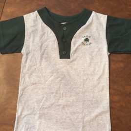 T-Shirt Gray and Green Childs Irish Allstar