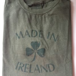 T-Shirt Green Made In Ireland