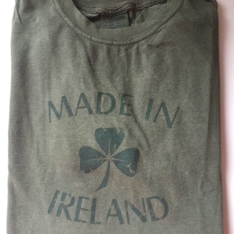 T-Shirt  Green Made In Ireland