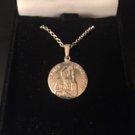 St. Brendan Medal Sterling Silver