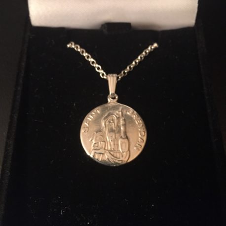 st-brendan-medal-sterling-silver