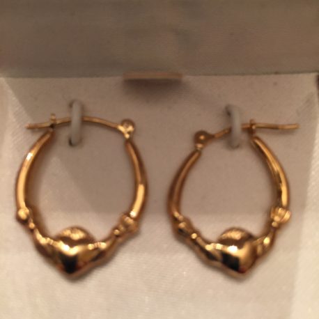 14k-gold-claddagh-loop-earrings