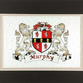 Irish Coat of Arms Print – Frameable 9″ x 12″