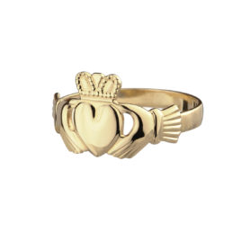 S2526 – 10K Gold Ladies Claddagh Ring