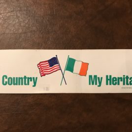 Bumper Sticker “My Country My Heritage”