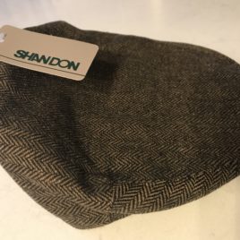 Shandon Brown Irish Herringbone Cap -XXL only