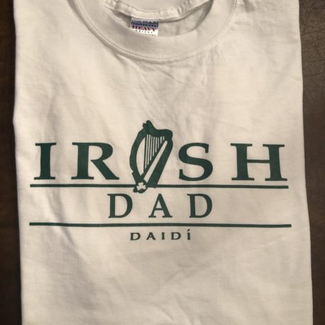 Irish Dad White T-Shirt