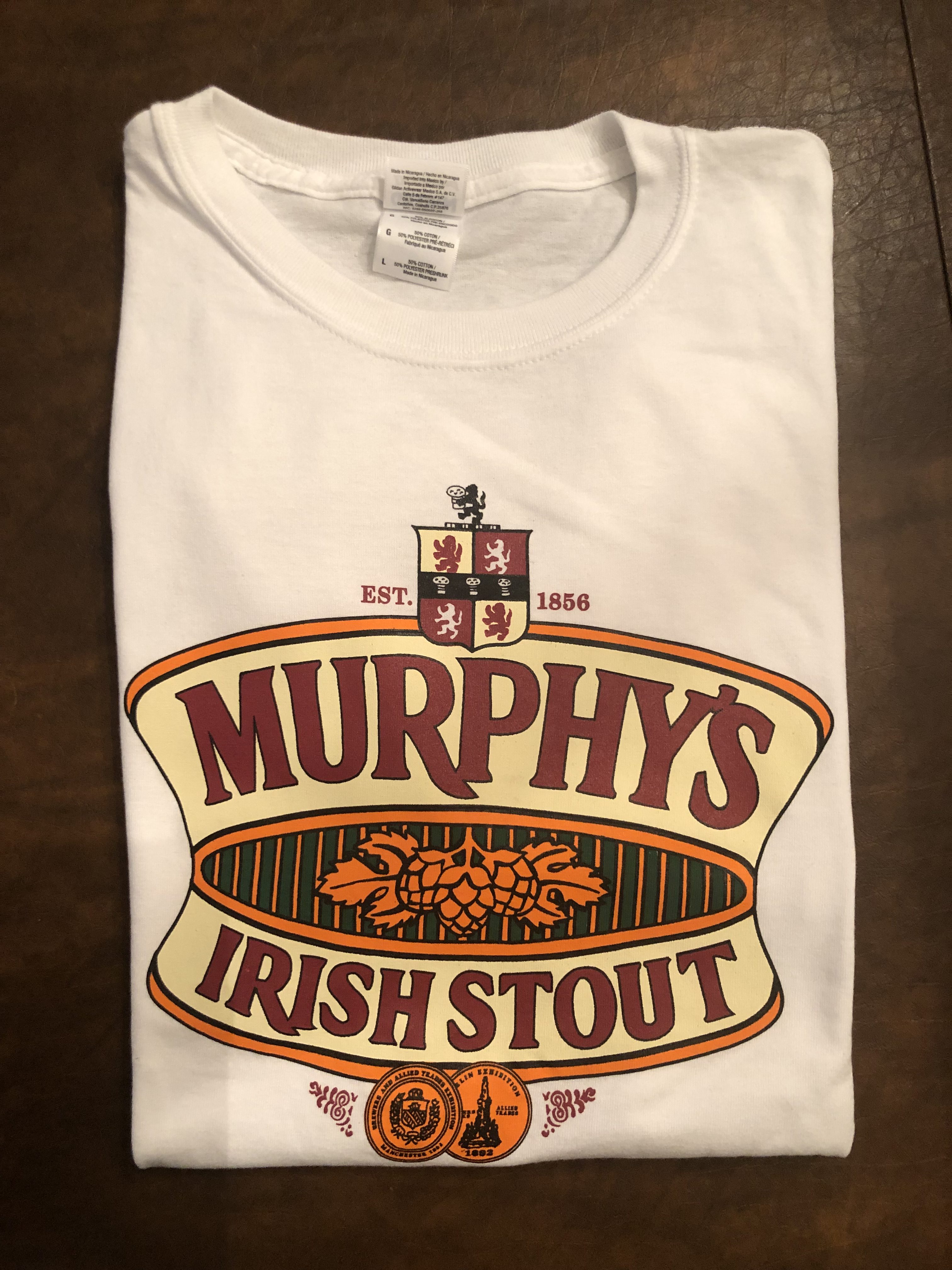 “Murphy’s Irish Stout” White T-Shirt – Kitty's Irish Gifts