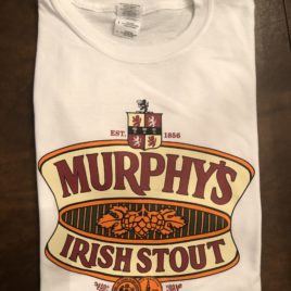 “Murphy’s Irish Stout” White T-Shirt