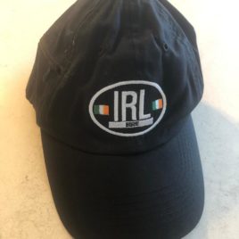 Black Baseball Cap “IRL Eire”