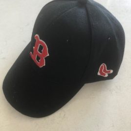 Black Red Sox Baseball Cap “B”