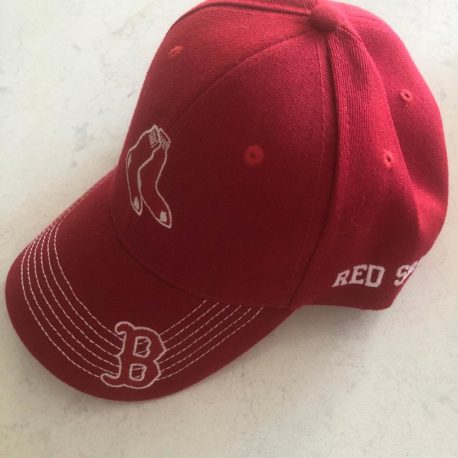 Red Sox Baseball Cap, Red Sox Emblem, One Size Fits All