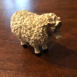 Ceramic Sheep 2.5″ x 2″