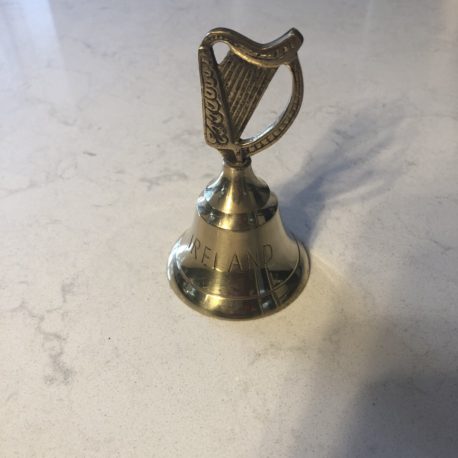 Brass Harp “Ireland” Bell