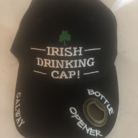 Galway “Irish Drinking Cap” with bottle opener