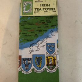 Map of Ireland Tea Towel