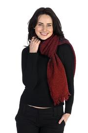 Rich Red Stole ( Kerry Woollen Mills)