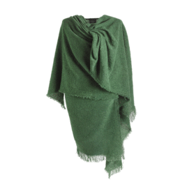 Celtic Green Ruana 54″ X 72″ ( Kerry Woollen Mills)